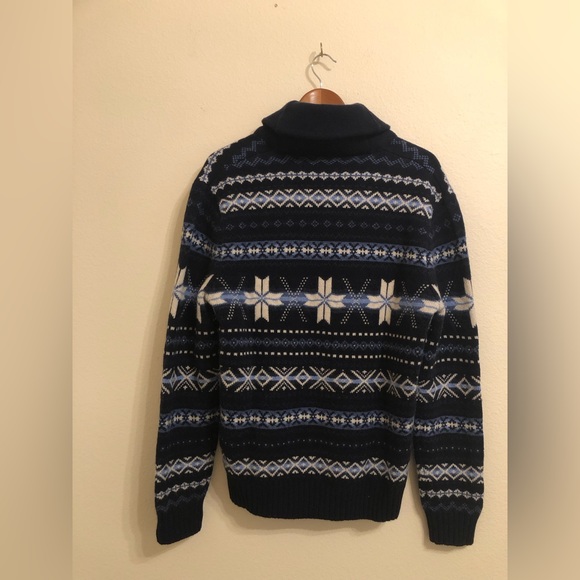 Polo Ralph Lauren 100% wool sweater Holiday Christmas Snow Warm - Picture 10 of 12